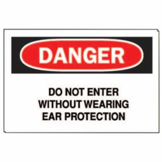BRADY® 40652 Admittance Sign B-555 10In H X 14In W