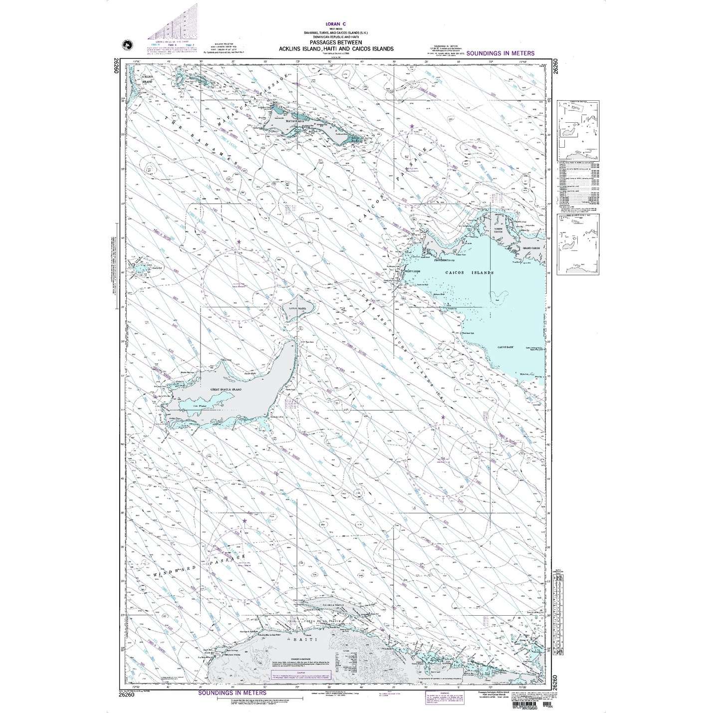 Paradise Clay NGA_26260 NGA Chart Passages Between Acklins Islands Haiti
