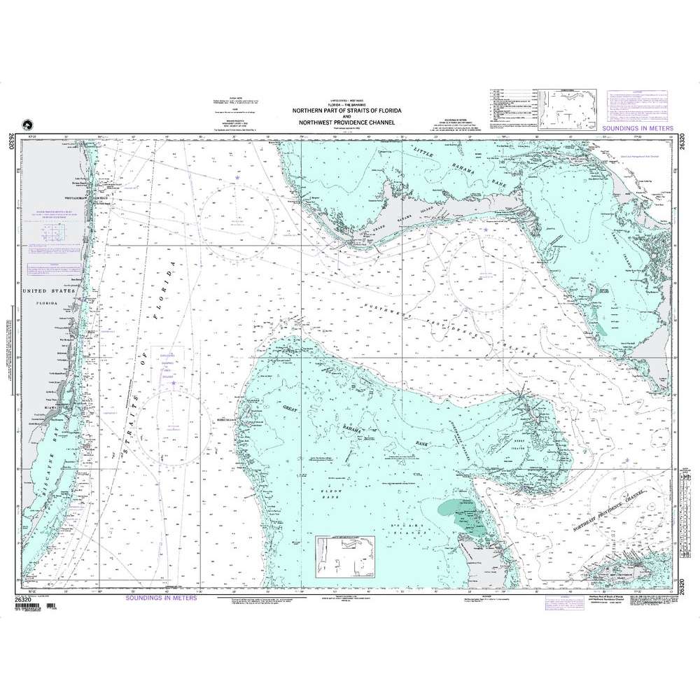 Paradise Clay NGA_26320 NGA N. Prt Strait of Fla. and Nw Providence