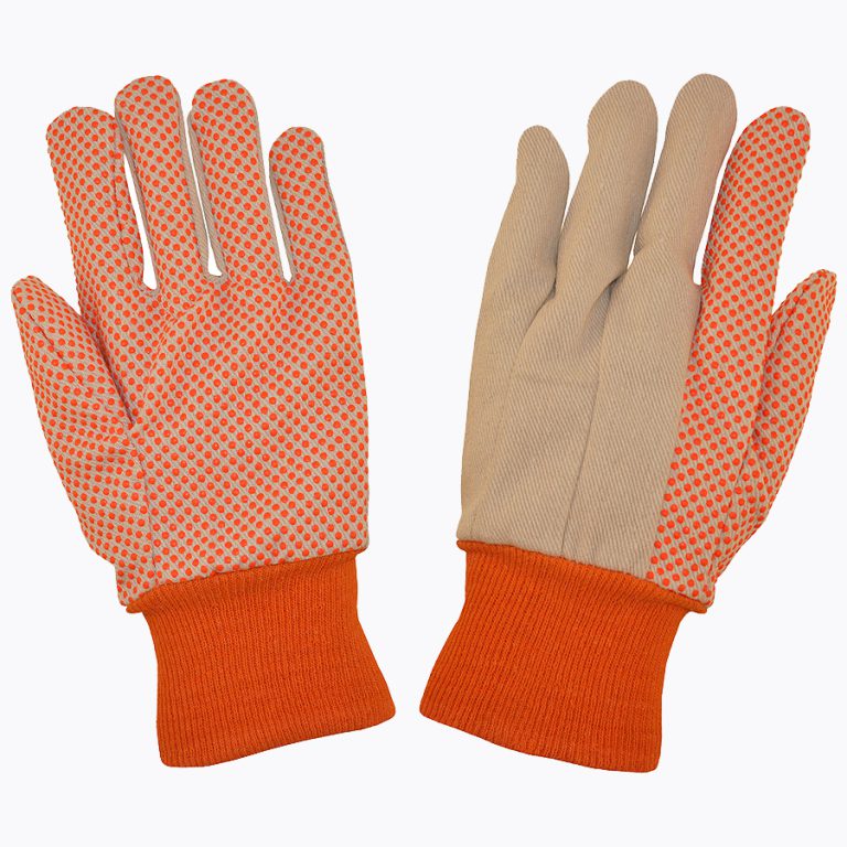 Cordova Safety 2670 Canvas, Knit Wrist, PVC Dots, 10 oz