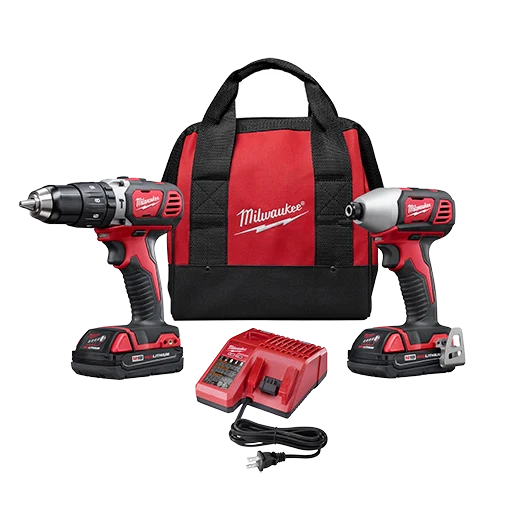 Milwaukee Tool 2697-22CT M18™ Cordless LITHIUM-ION 2-Tool Combo Kit, 1 EA