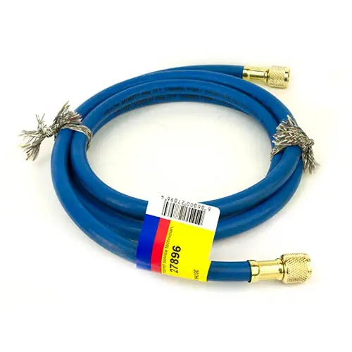 Yellow Jacket 27896 96", Blue, 3/8" straight flare x 3/8" straight flare, PLUS II BÂ