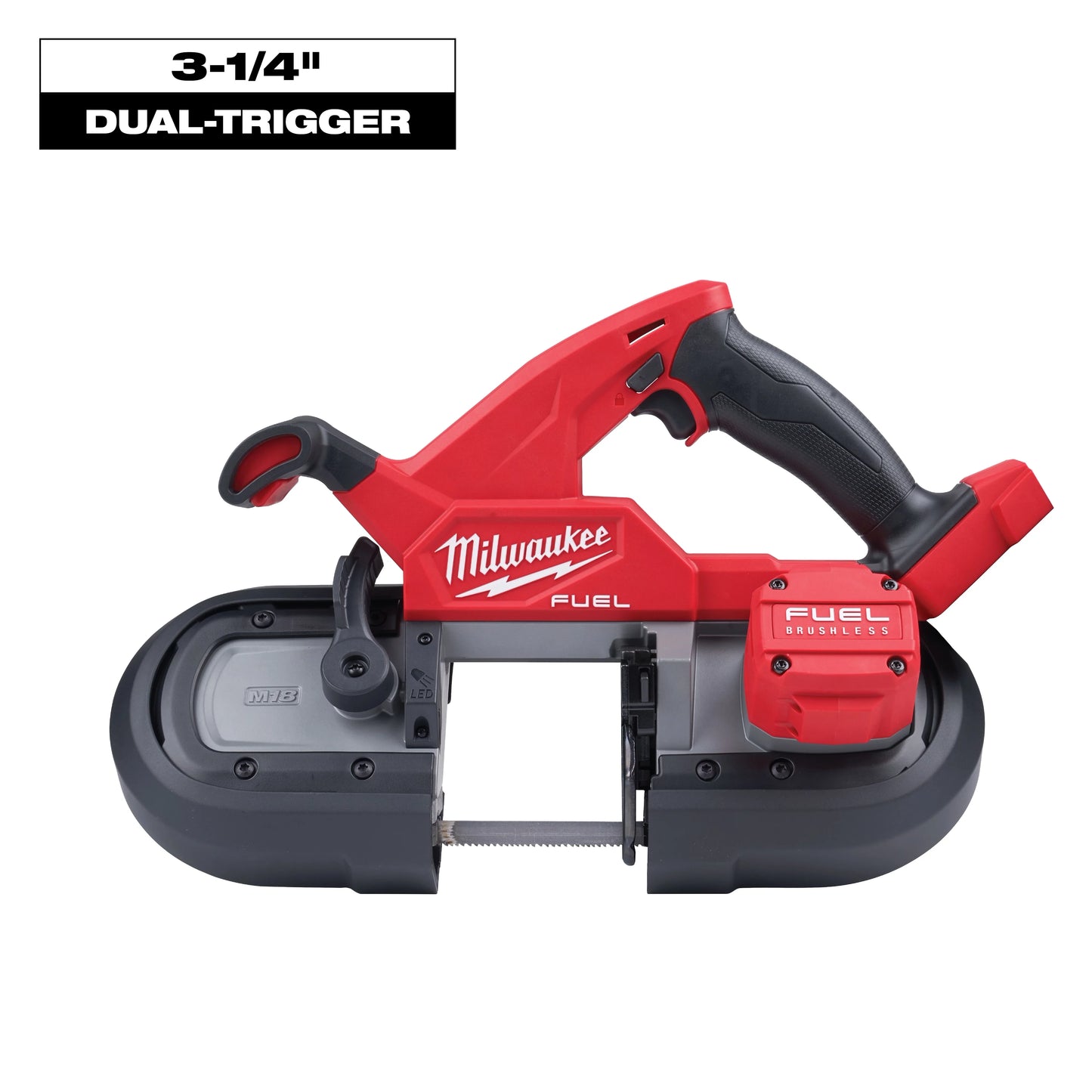 Milwaukee Tool 2829S-20 M18 FUEL™ Compact Dual-Trigger Band Saw (Tool-Only), 1 EA