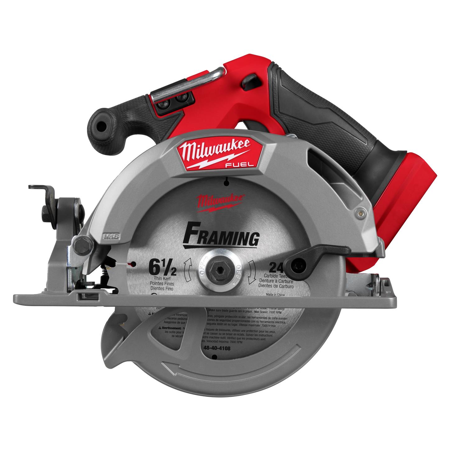 Milwaukee Tool 2833-20 M18 FUEL™ 6-1/2" Circular Saw (Tool Only), 1 EA