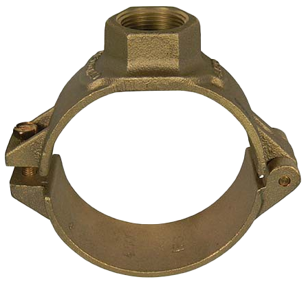 A.Y. McDonald 4168-158 3892Sb 2X1 Hinged Saddle 1 Bolt 2.38 X Fnpt
