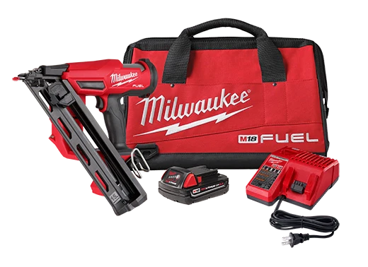 Milwaukee Tool 2839-21CT M18 FUEL™ 15 Gauge Finish Nailer Kit, 1 ST