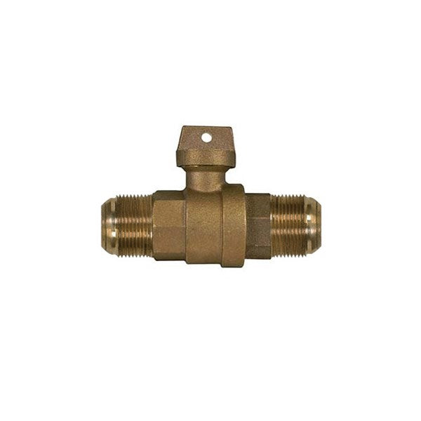 A.Y. McDonald 5129-163 76100L 3/4 Ball Curb Flr X Flr L/Nuts - Nl