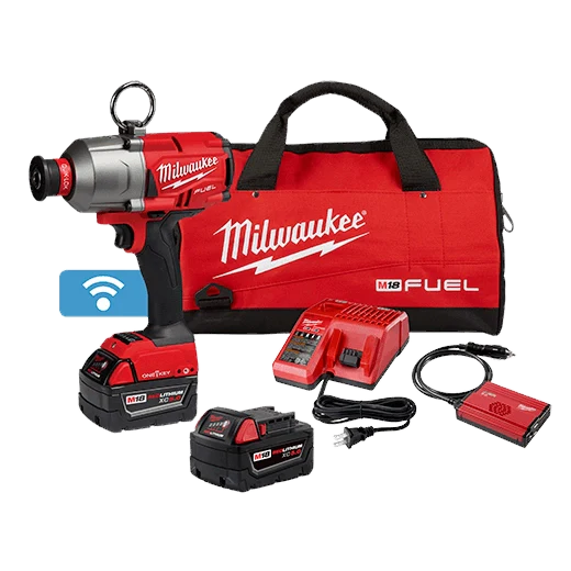 Milwaukee Tool 2865-22 M18 FUEL™ 7/16" Hex Utility HTIW w/ ONE-KEY™ Kit, 1 EA