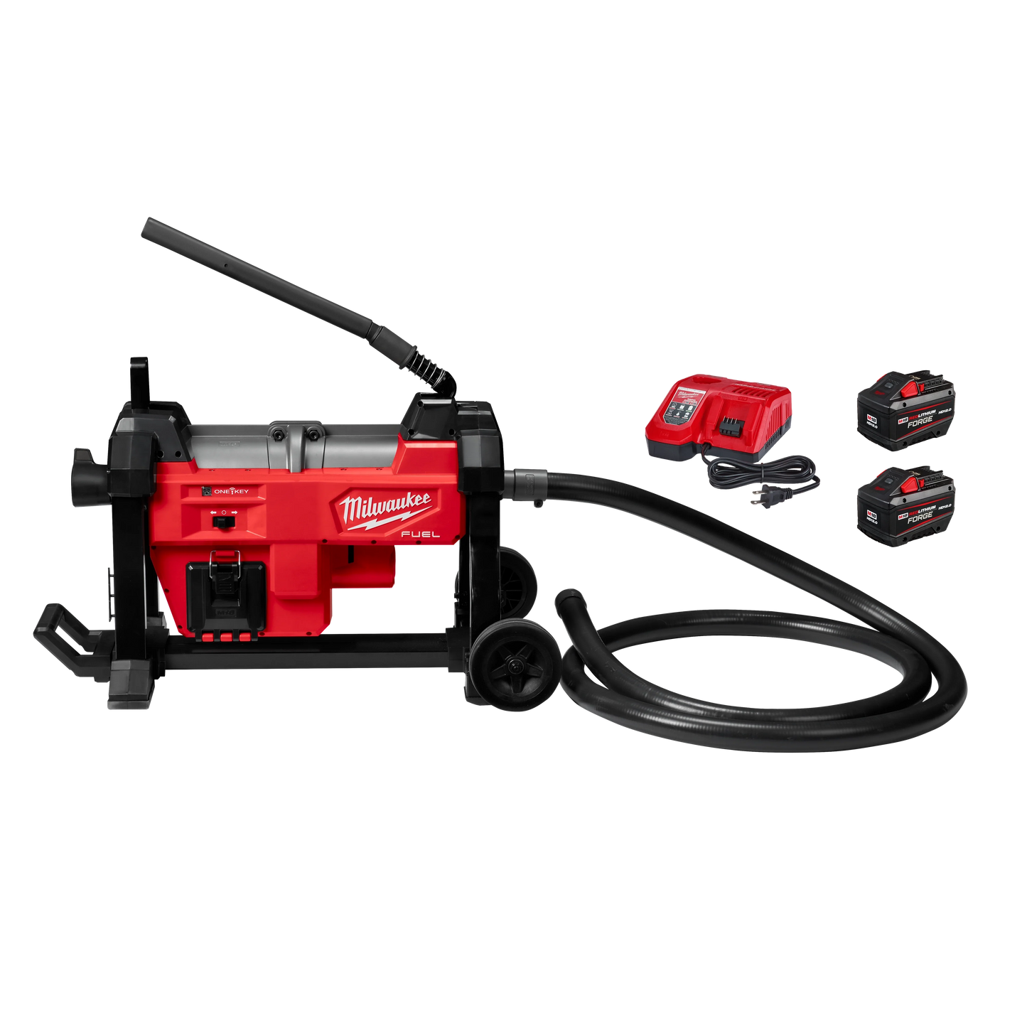 Milwaukee Tool 2871-22 M18 FUEL™ Sewer Sectional Machine w/ CABLE-DRIVE™ Kit, 1 ST