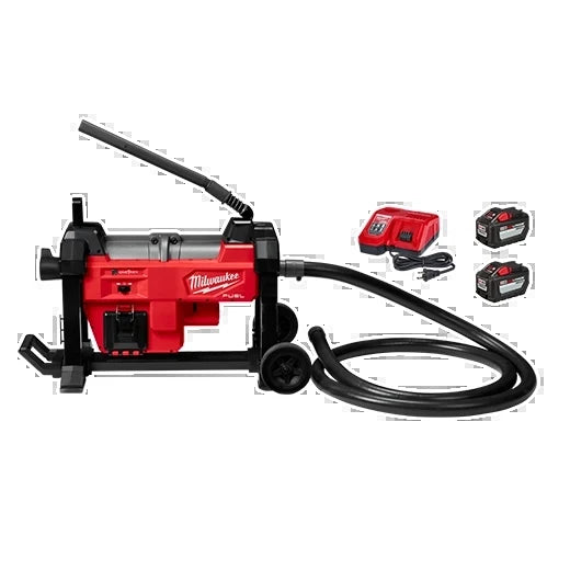 Milwaukee Tool 2871A-22 M18 Fuel Sewer Sectional Machine w/ Cable Drive with 1-1/4" Cable, 1 ST