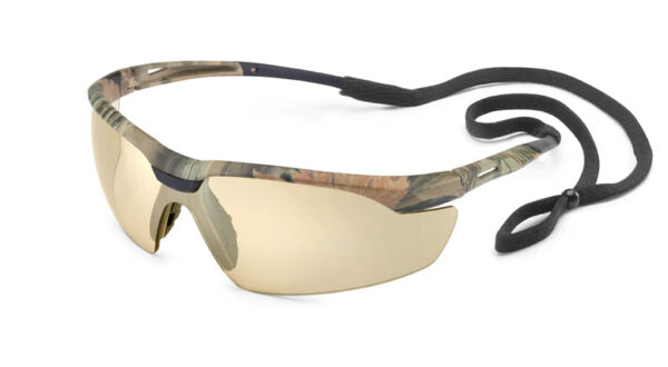 Gateway Safety 28CM5M Conqueror Safety Glasses - Premium Wraparound Eye Protection with Adjustable Temples & Anti-Fog Lens Options