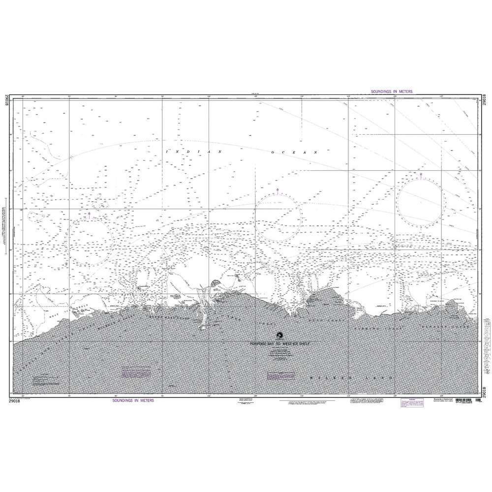 Paradise Clay NGA_29018 NGA Chart Porpoise Bay to West Ice Shelf