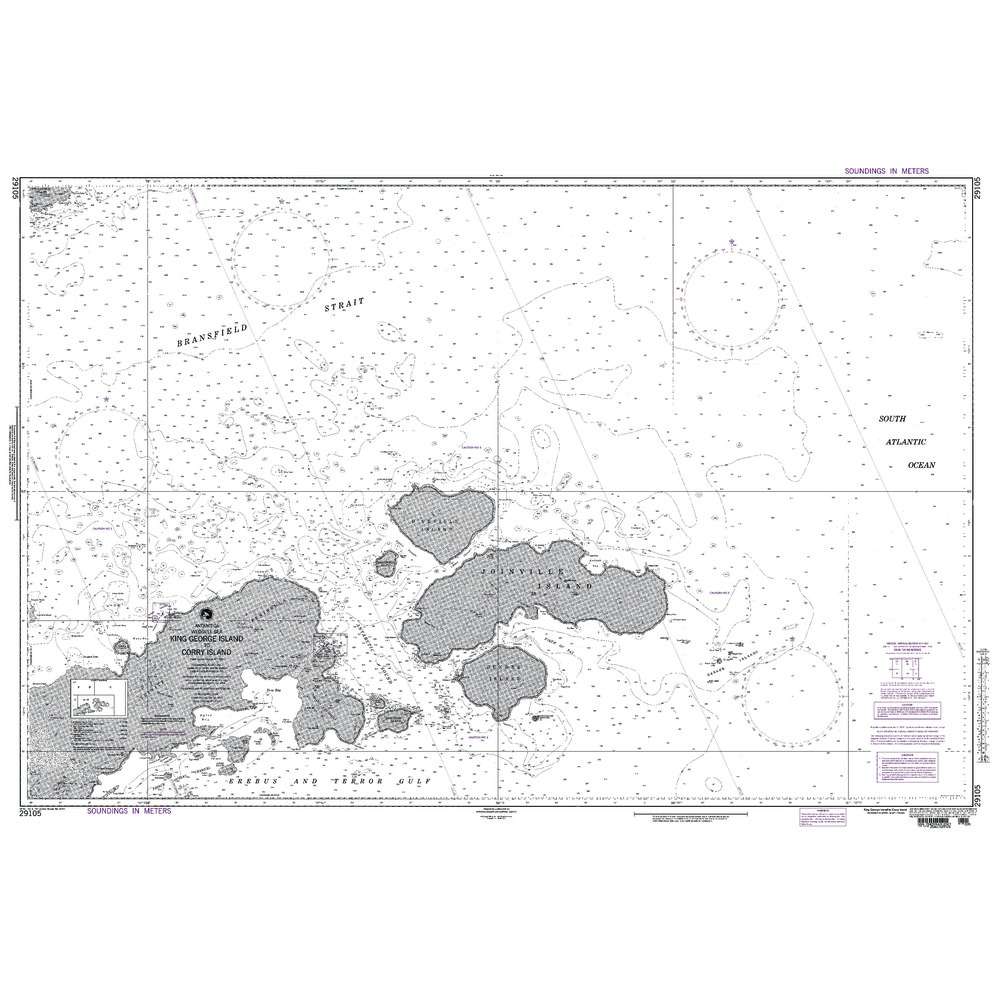 Paradise Clay NGA_29105 NGA Chart King George Island to Corry Island