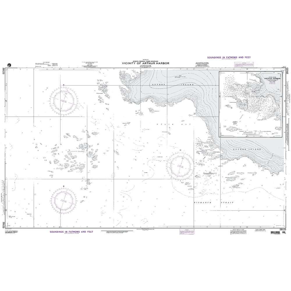 Paradise Clay NGA_29123 NGA Chart Approaches to Arthur Harbor