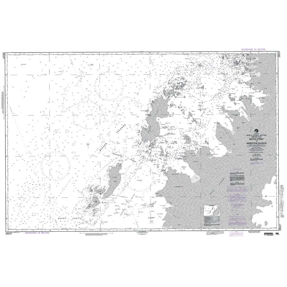 Paradise Clay NGA_29127 NGA Chart Matha Strait to Argentine Islands