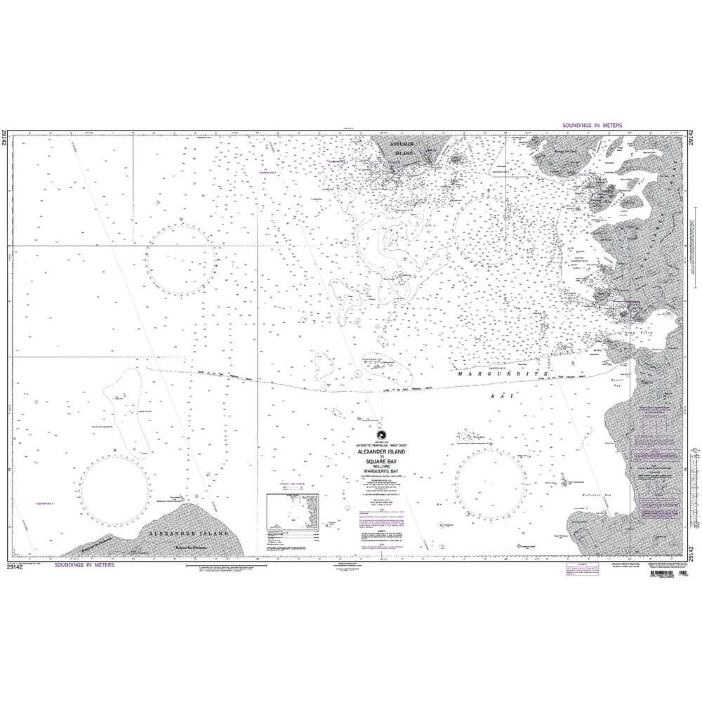 Paradise Clay NGA_29142 NGA Chart Alexander I to Square B Incl Marguerite