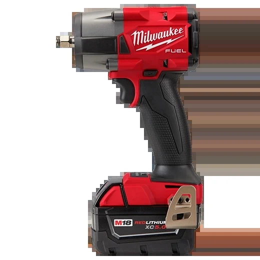 Milwaukee Tool 2960-22R M18 Fuel 3/8" Mid-Torque Impact Wrench w/ Friction Ring Kit, 1 EA