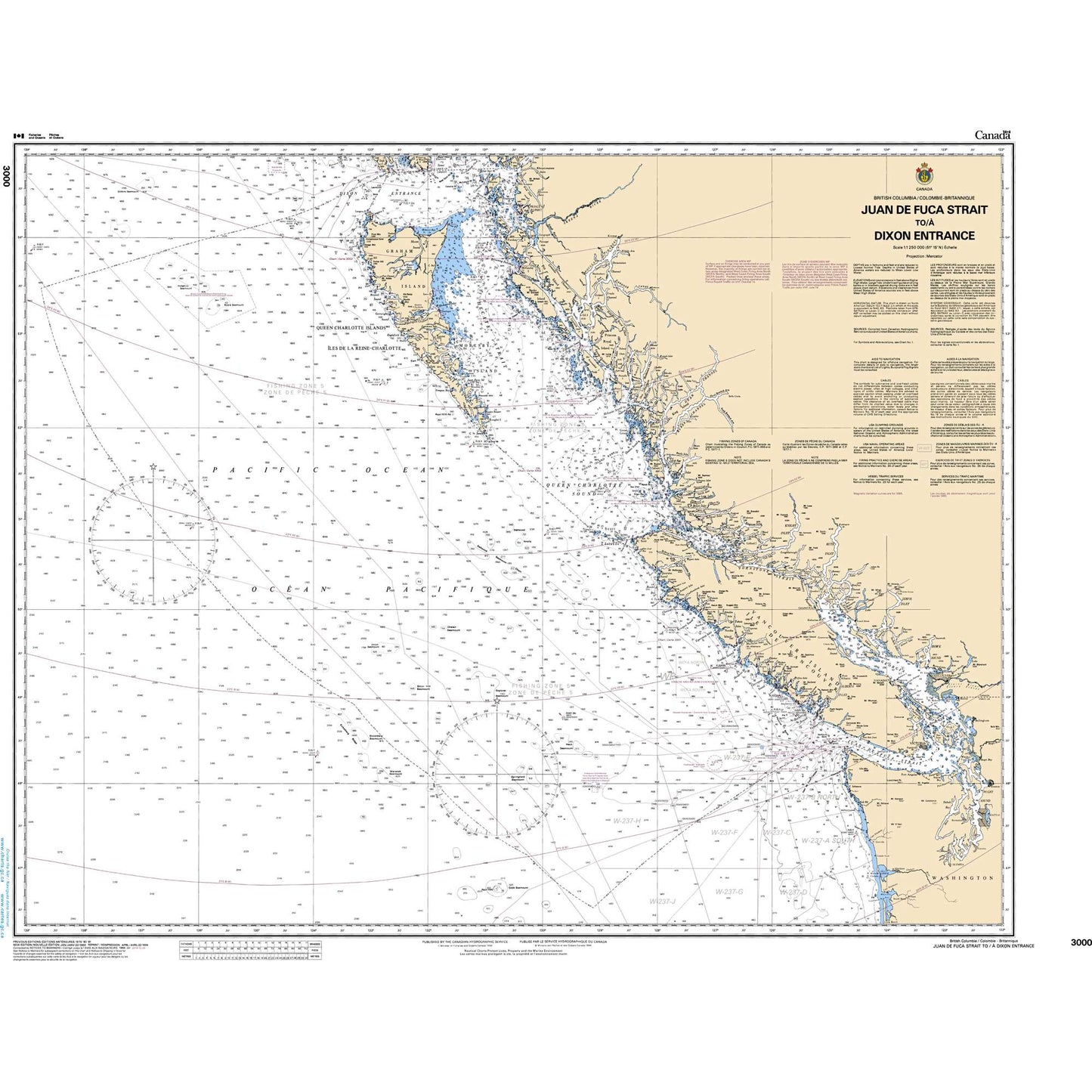 Paradise Clay CAN3000 CHS Juan de Fuca Strait to/ Dixon Entrance
