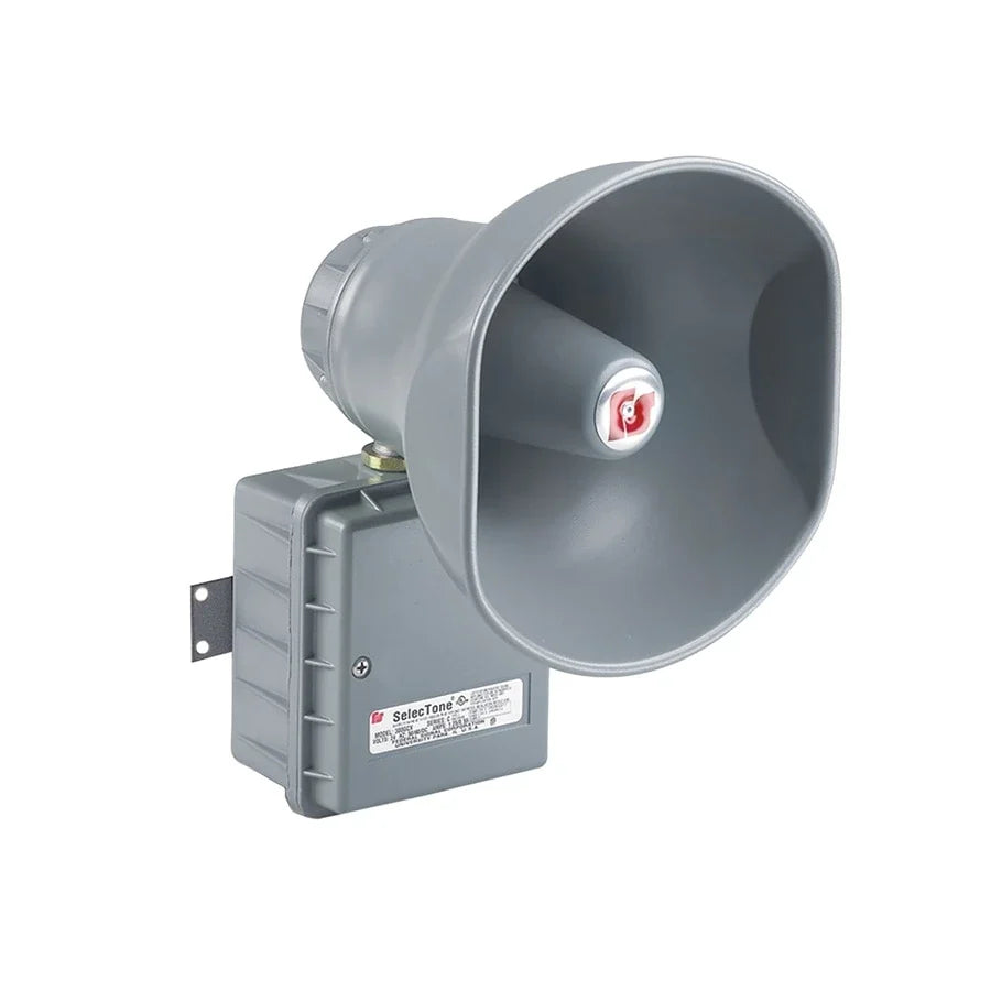 Federal Signal 302GCX-024-CN SelecTone® Hazardous Location Zone Listed 30W Amplified Speakers, Gray