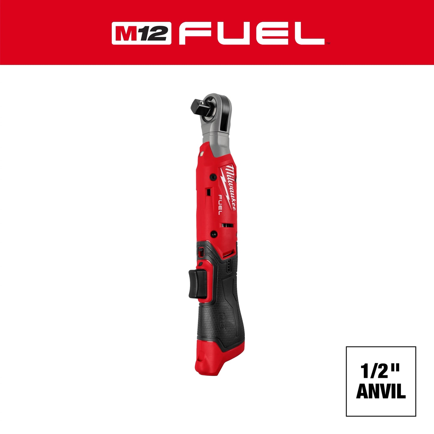 Milwaukee Tool 3054-20 M12 FUEL™ 1/2" Ratchet, 1 EA