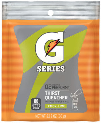 Gatorade 03928 2.12Oz Qt Powder Lemon-Lime 24/Cax6=Mcs=144Pkg (144 EA)