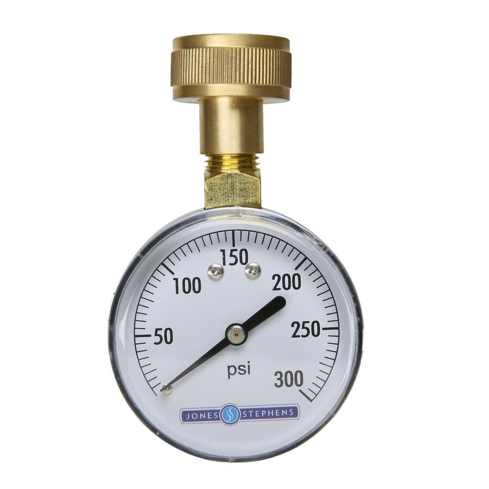 Jones Stephens J66300 300 PSI WATER TEST GAUGE