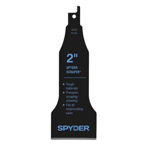 Spyder 319 Scraper 2" Bulk - With Barcode Printed On Back