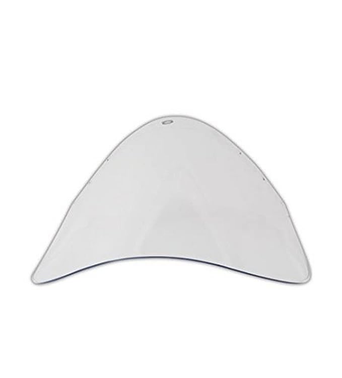 Dynaflux UV4178C 8" x 16.5" Replacement Visor for Fibre Metal Helmet - Clear (Each)
