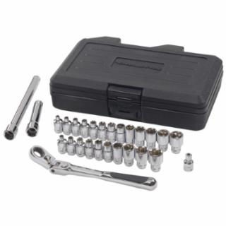 GEARWRENCH® 891427 Set Pass-Thru Xl Lck Flex 1/4Dr 27Pc