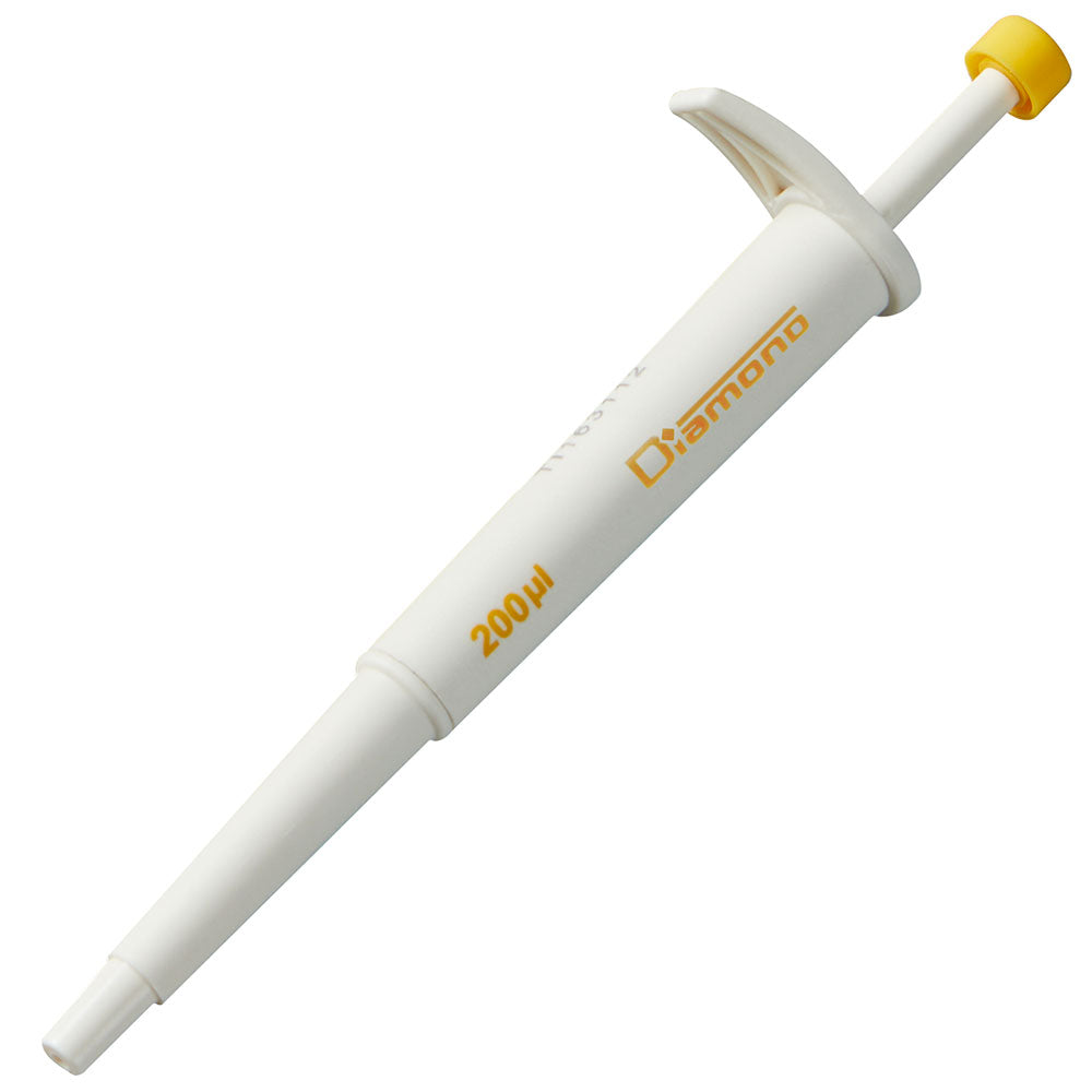 Globe Scientific 3322-200 Diamond Jr. fixed pipette 200uL yellow