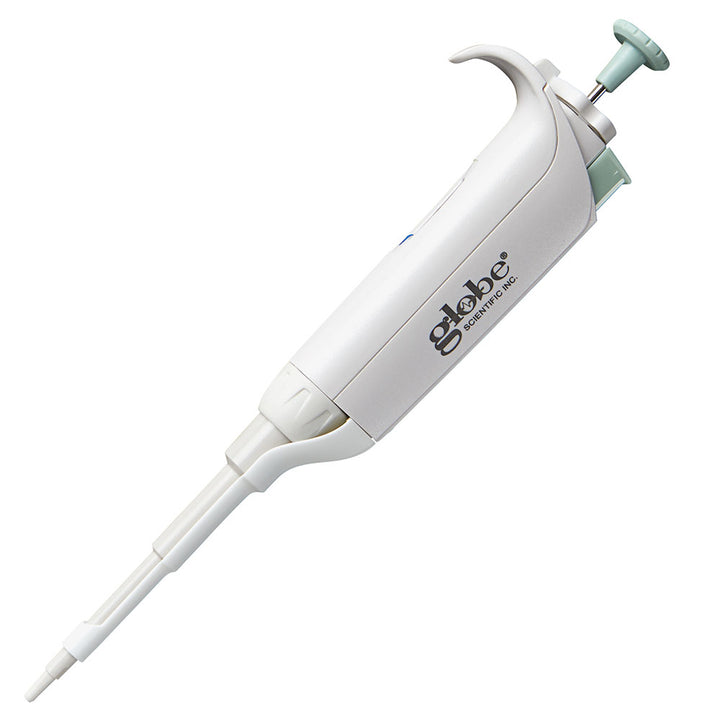 Globe Scientific 3361-20 Pipette Diamond PosiStop Fully Autoclavable Adjustable volume 2 - 20ul Red