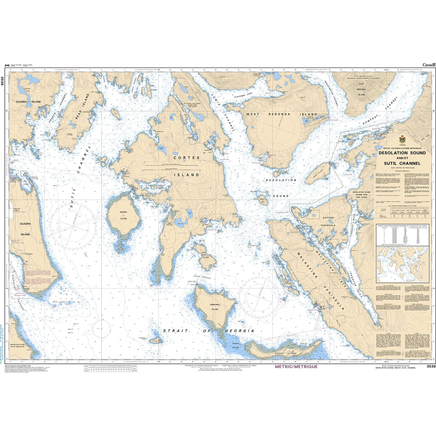 Paradise Clay CAN3538 CHS Desolation Sound and/et Sutil Channel