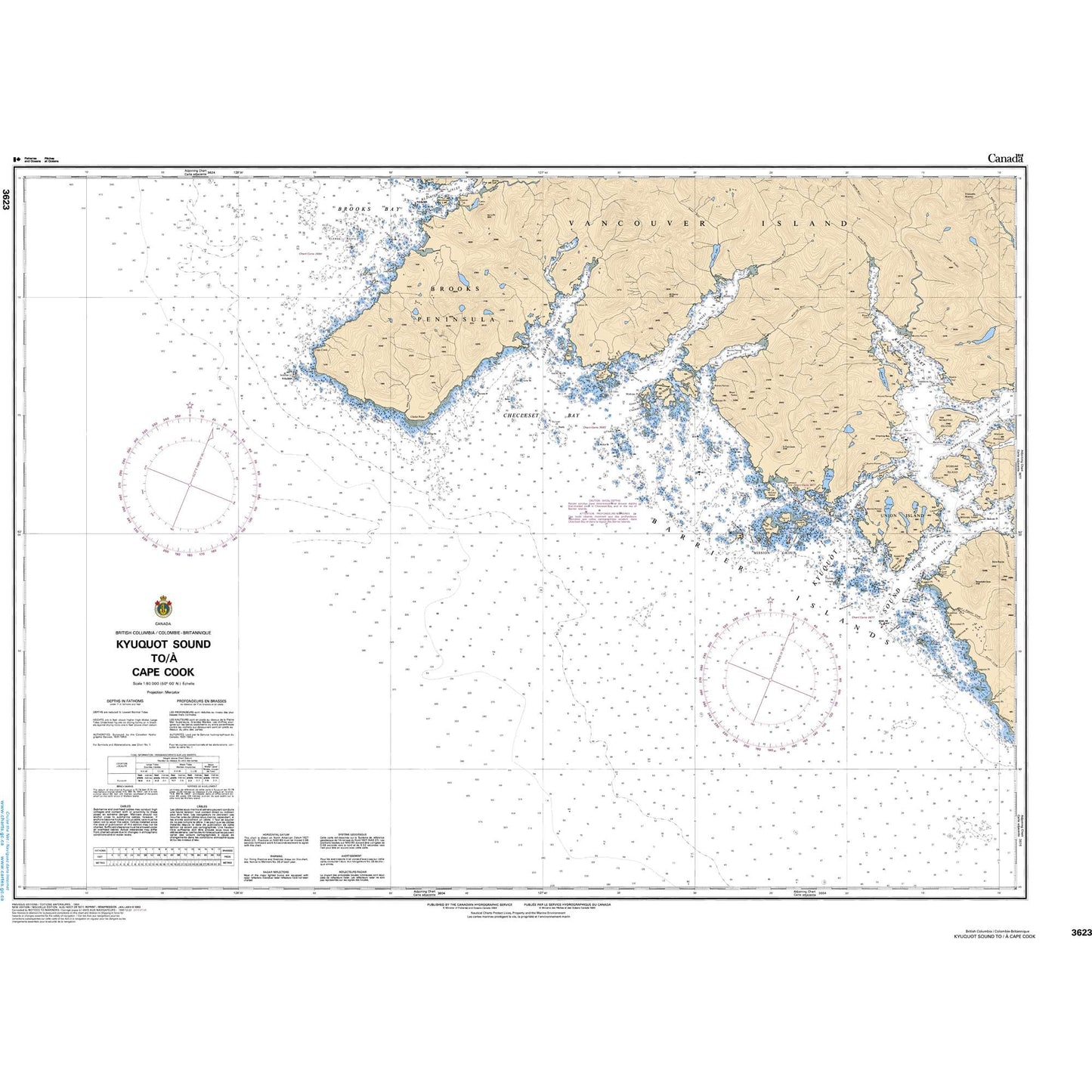 Paradise Clay CAN3623 CHS Kyuquot Sound to/ Cape Cook