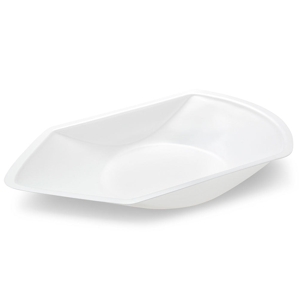 Globe Scientific 3625 Weighing Boat Plastic with Pour Spout Antistatic 191 x 121 x 25mm PS White 270mL