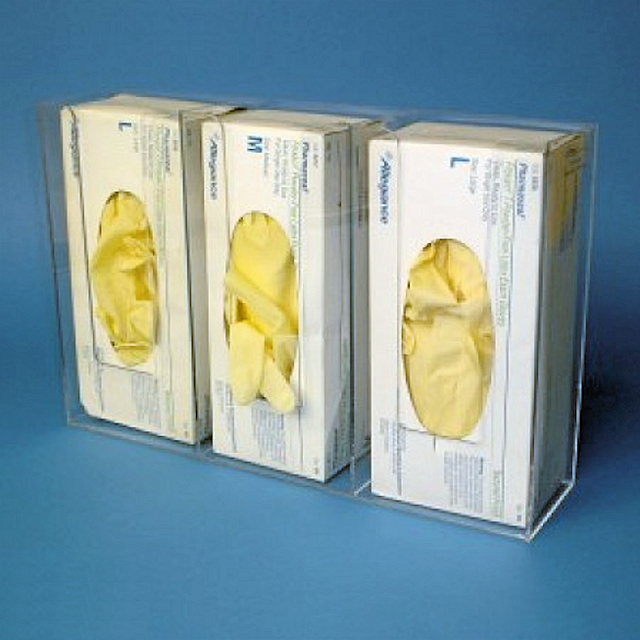 SOS Cleanroom Cleanroom Exam Glove 3-Box Dispenser (Holds Boxes Vertically)