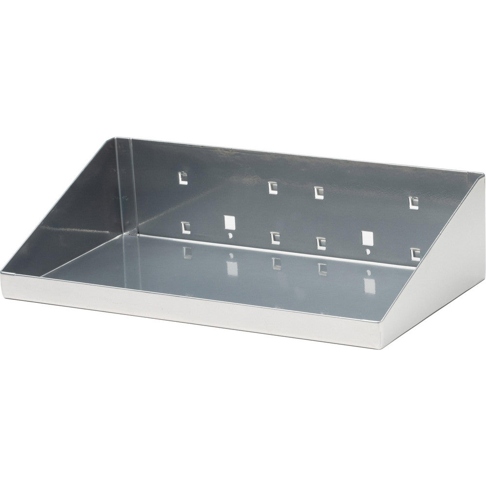 Triton Products 56126-SLV 12" W x 6" D Silver LocHook Shelf