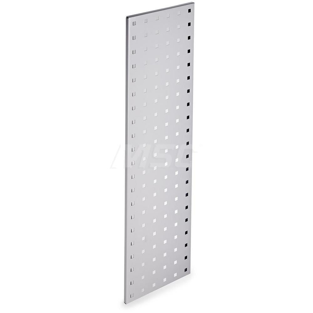 Triton Products LBS-2W 31.5" x 9" Steel Sq Hole Pegboard Strip-White