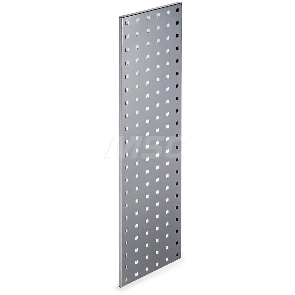 Triton Products LBS-2S 31.5" x 9" Steel Sq Hole Pegboard Strip-Silver