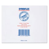 DYNAFLUX UVT02 4 1/2 X 5 1/4 Tufcote Hard Coated Safety Lens