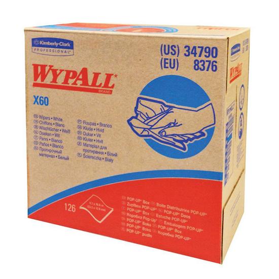 Jones Stephens B05003 Wypall Teri Towels, 9-3/4" x 16-3/4" x 125 sheets, 10 Boxes per Carton
