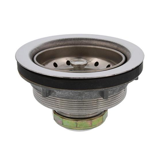 Jones Stephens S14606 Stainless Steel Basket Strainer with Snap-In Basket