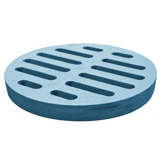 Jones Stephens D76707 8" Cast Iron Grate for Code Blue No Caulk (Mechanical Joint) Cesspool Drain - Fits D76704