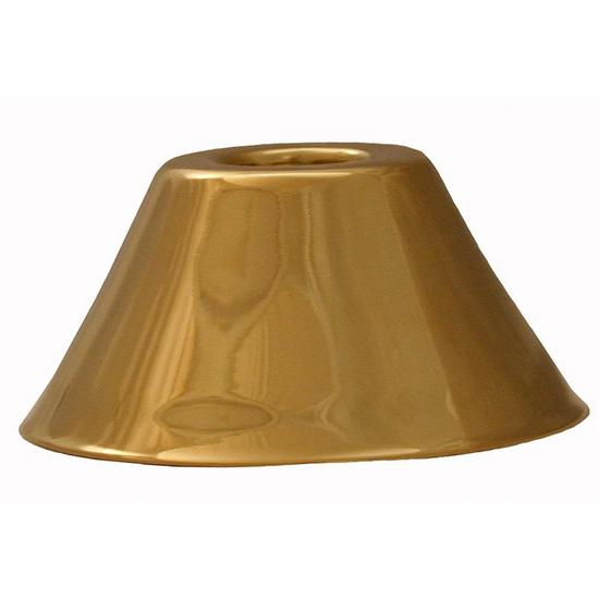 Jones Stephens E0605PB Polished Brass Escutcheon 1/2" IPS Bell Pattern 2-3/8" OD