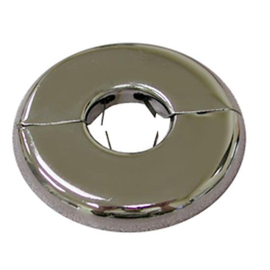 Jones Stephens F04350 3-1/2" IPS Floor and Ceiling Plate, Heavy 21 Gauge with Springs, Box of 6