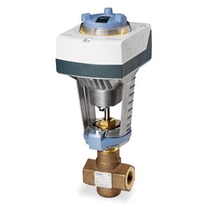 Siemens 371-03169 VALVE ASSY 2W NO, 1-1/2" 25CV EQ PCT BRASS TRIM FXF, PROP ELECTR ACT NSR