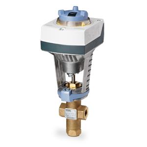 Siemens 371-03199 VALVE ASSY 3W MIX 1/2" 1.6CV EQ PCT/LIN BRASS TRIM FXF, PROP ELECT ACT NSR