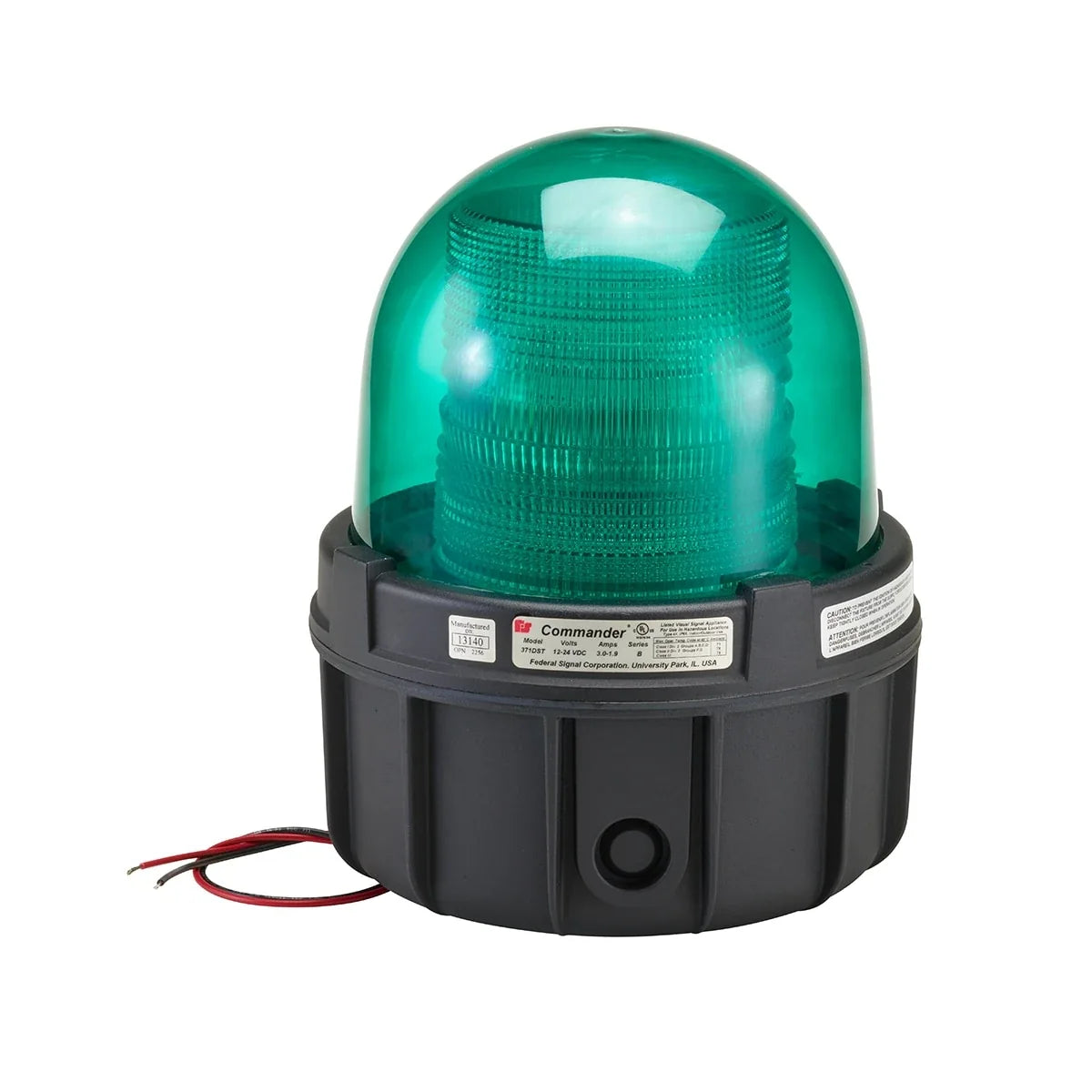 Federal Signal 371DST-120G Commander® Double Strobe Hazardous Location Lights, Green