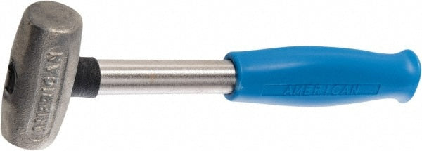 American Hammer AM4ZNCG Non-Marring Hammer, 4 lb, 1-5/8" Face Dia, Zinc Aluminum Alloy Head