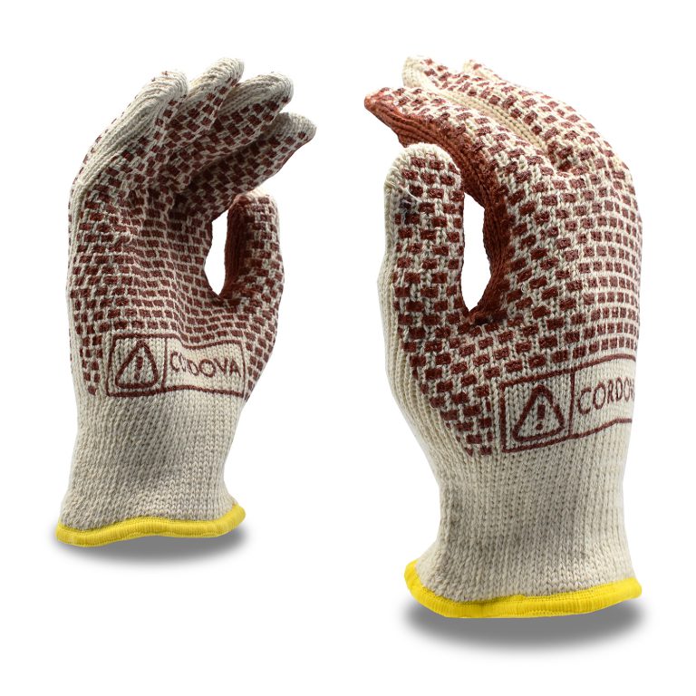 Cordova Safety 3830S Hot Mill, Machine Knit, Double-Sided, Nitrile Blocks