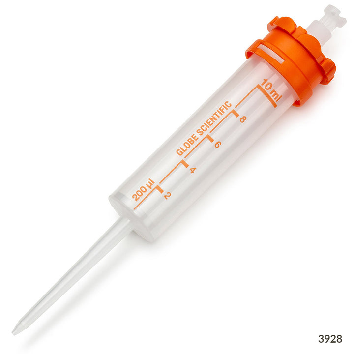 Globe Scientific 3928 RV-Pette PRO Dispenser Tip for Repeat Volume Pipettors 10mL